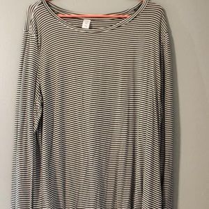 Old Navy Long Sleeve Striped Top
